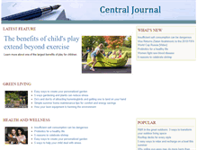Tablet Screenshot of centraljournal.com